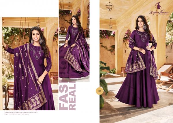 Ladies Flavour Rangrez Fancy Readymade Gown Collection